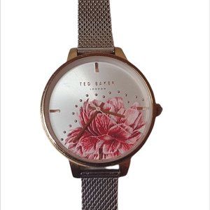 Ted Baker Watch Women's Gold Tone Floral TE50005026